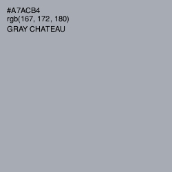 #A7ACB4 - Gray Chateau Color Image